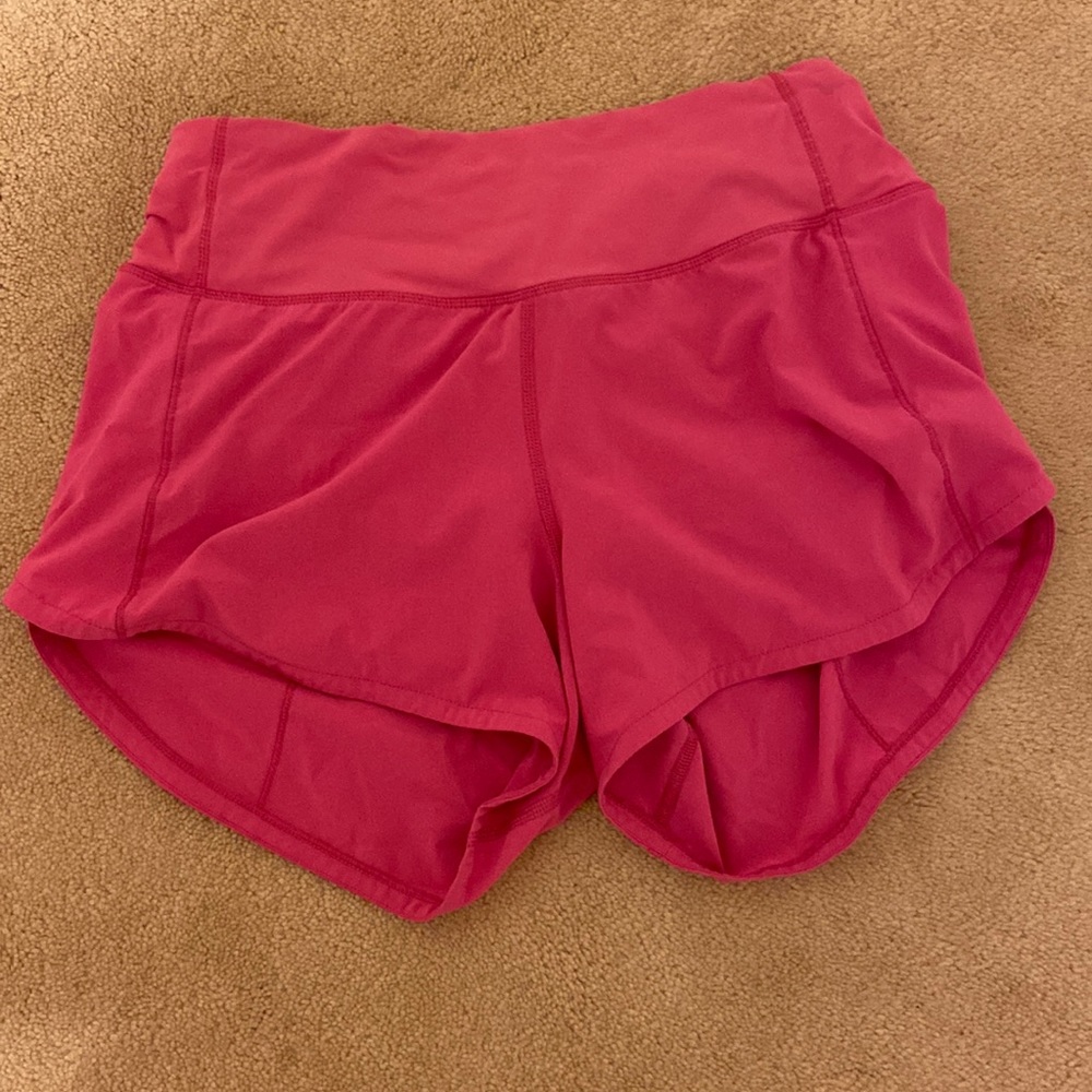 LULULEMON speed up shorts!